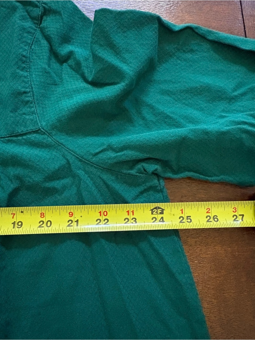 Gudrun Sjödén Benedita Woven Dobby Dress Organic Cotton Pockets 3/4 Sleeves MED - Picture 10 of 12